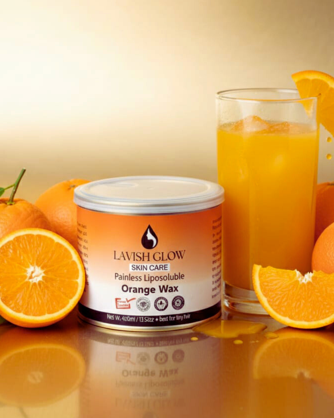 LIPOSOLUBLE ORANGE WAX